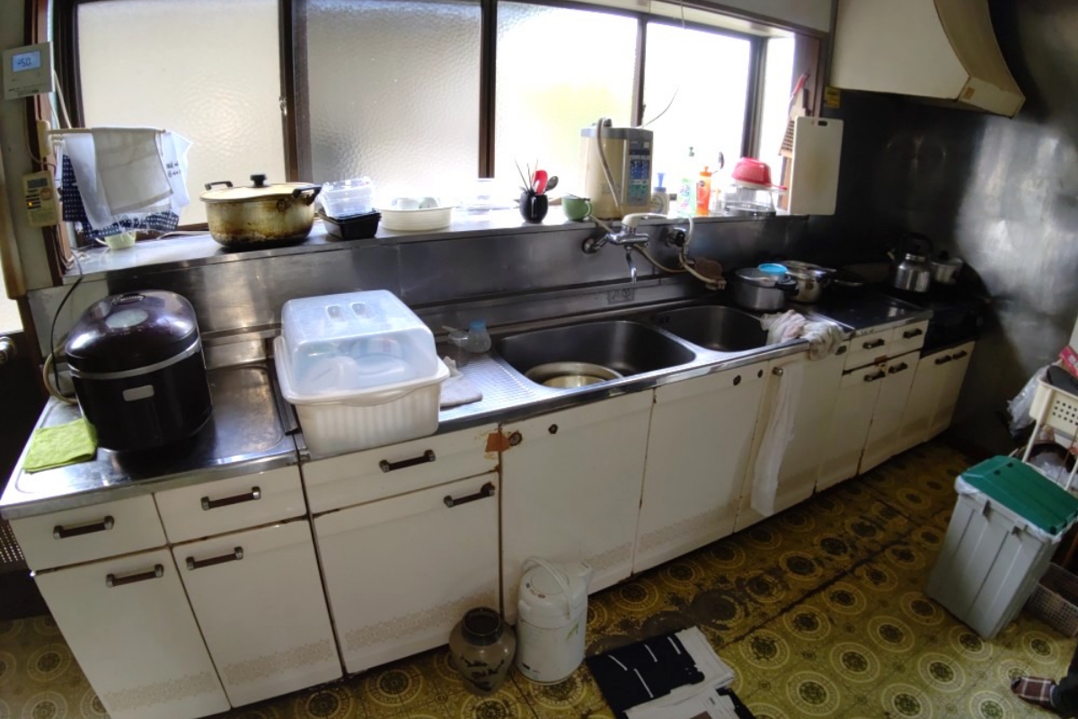 キッチンbefore
